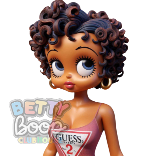 Betty Boop GUESS Diva PNG Bundle 12 Images – Digital Download