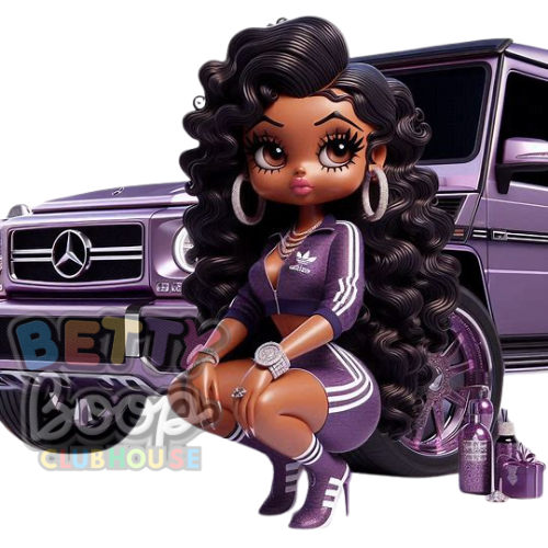 Betty Boop Glam PNG Bundle 8 Images – Digital Download