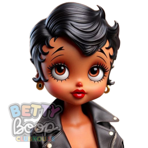 Curly Glam Betty Boop PNG Bundle 8 Images – Digital Download