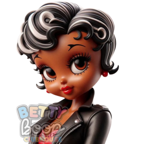 Curly Glam Betty Boop PNG Bundle 8 Images – Digital Download