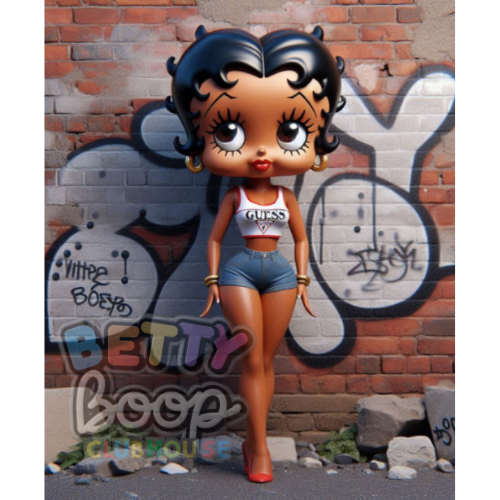 Betty Boop GUESS Diva PNG Bundle 12 Images – Digital Download