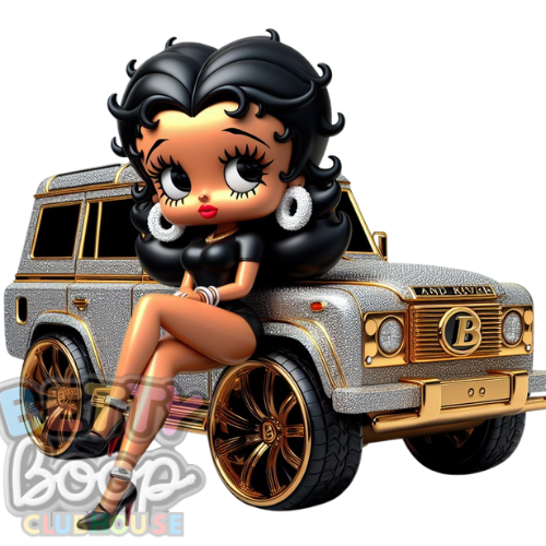 Betty Boop Glam PNG Bundle 8 Images – Digital Download