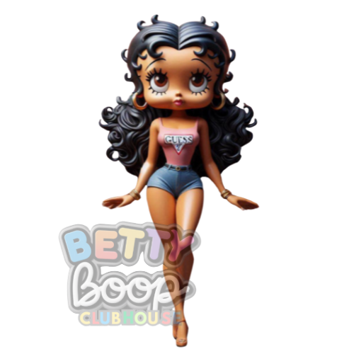 Betty Boop GUESS Diva PNG Bundle 12 Images – Digital Download