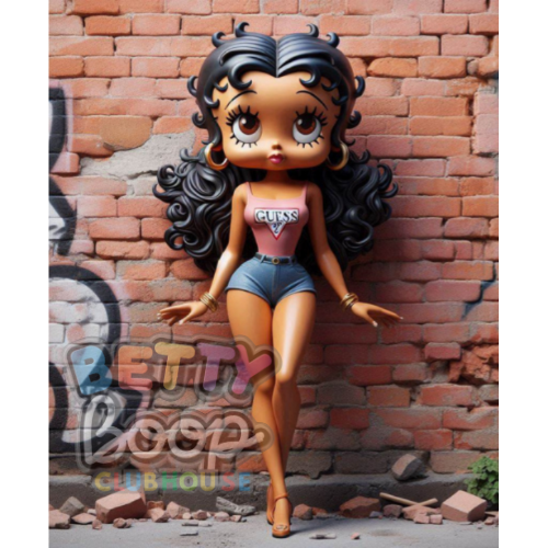 Betty Boop GUESS Diva PNG Bundle 12 Images – Digital Download