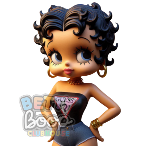 Betty Boop GUESS Diva PNG Bundle 12 Images – Digital Download