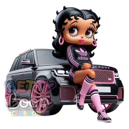 Betty Boop Glam PNG Bundle 8 Images – Digital Download